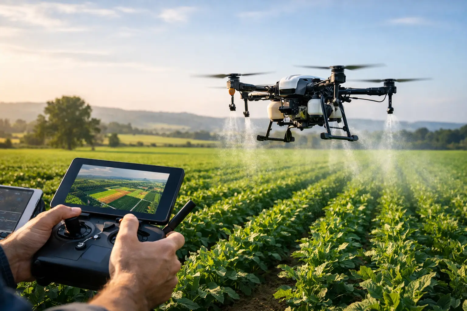 Agricultura de precisión con drones