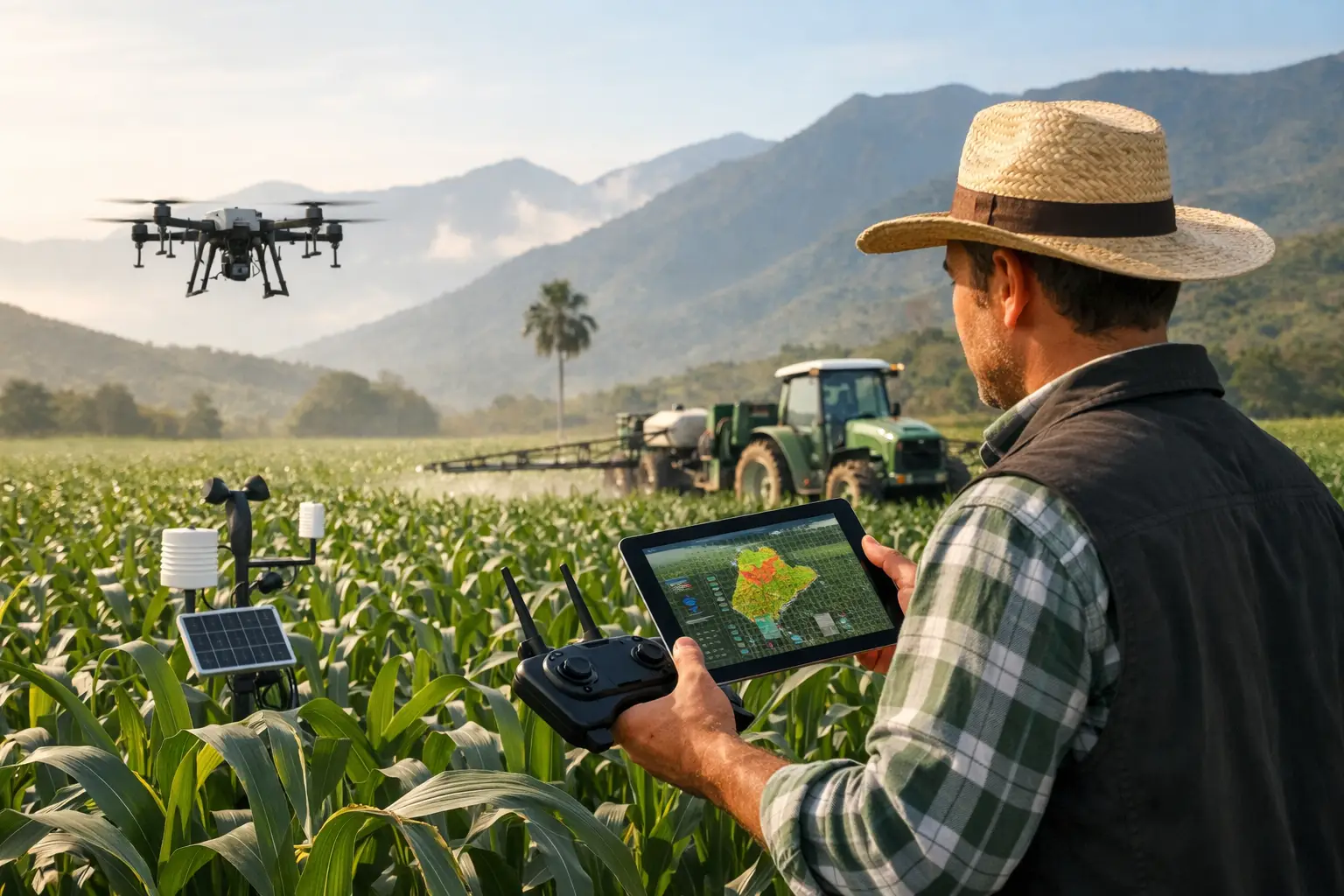 Agricultura de precisión en Colombia hoy