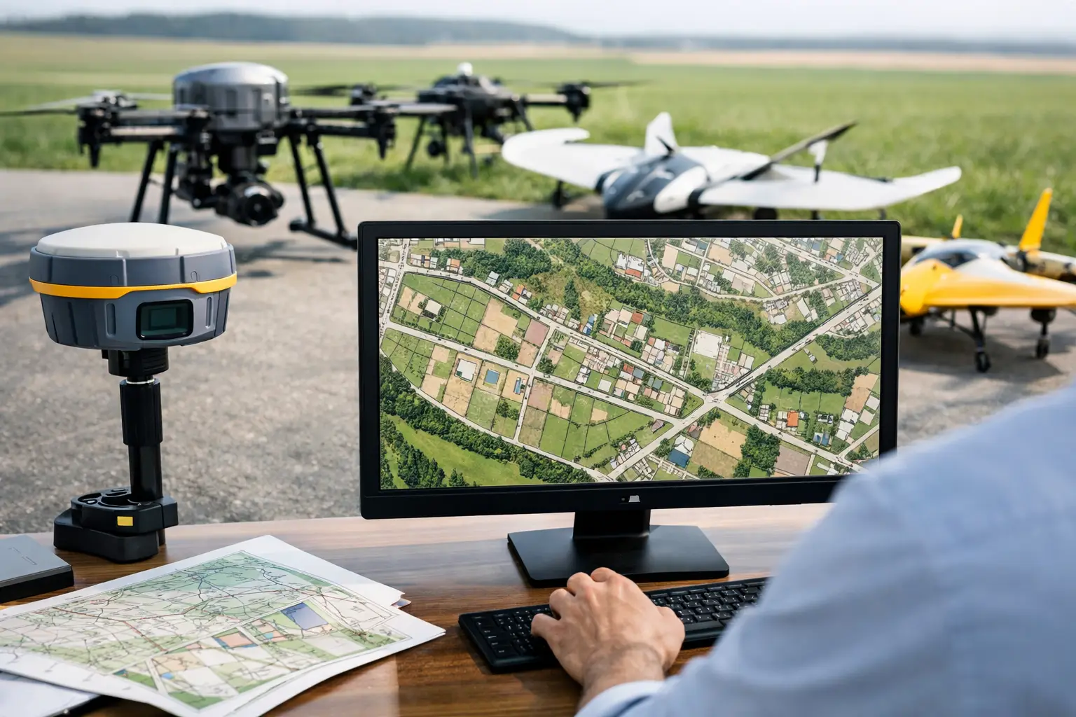 Cartografía catastro virtual para gestión precisa