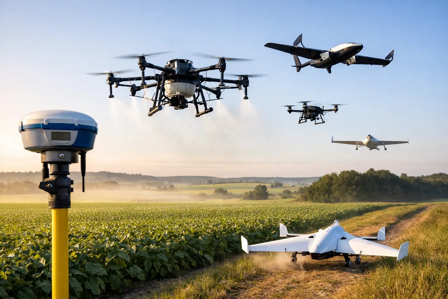 Cómo optimizar pulverización aérea agrícola