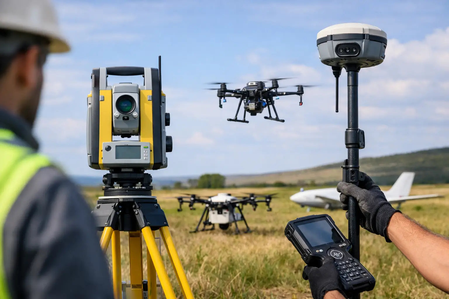 Estación total vs GNSS: cuál conviene