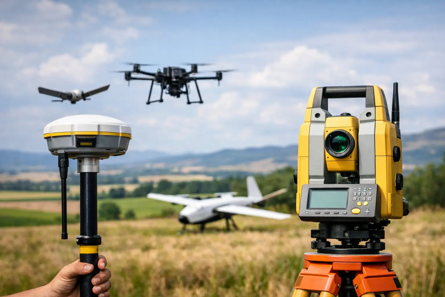 GNSS versus estación total: qué conviene