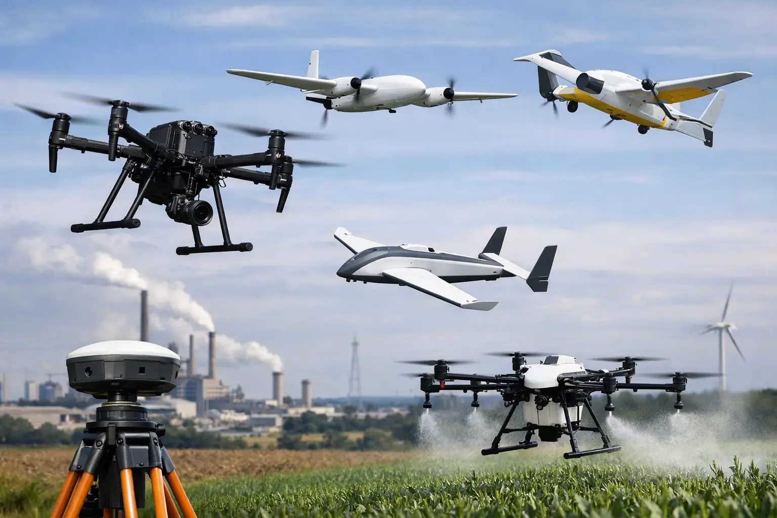 6 tendencias en drones industriales 2026
