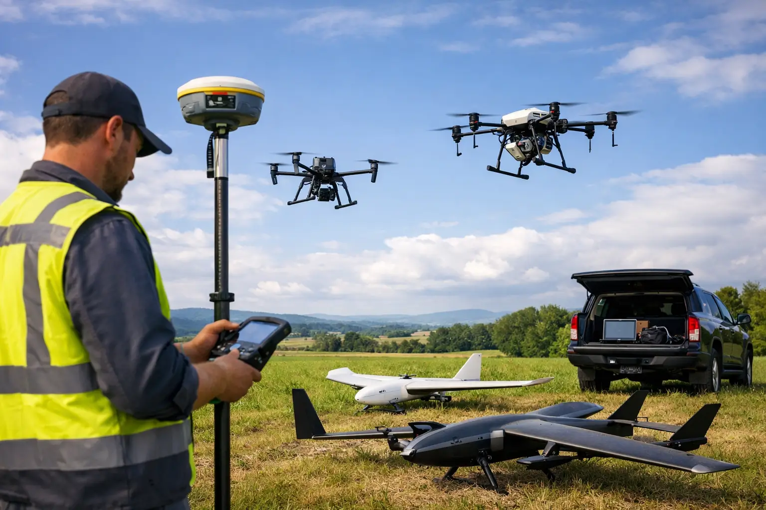 Guía de precisión centimétrica GNSS en campo