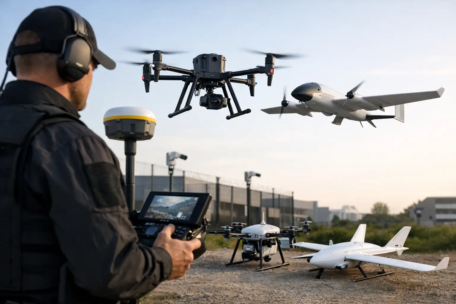 Mejores drones para vigilancia privada profesional