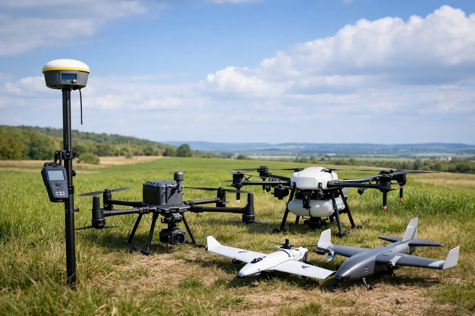 Mejores receptores GNSS multibanda para campo