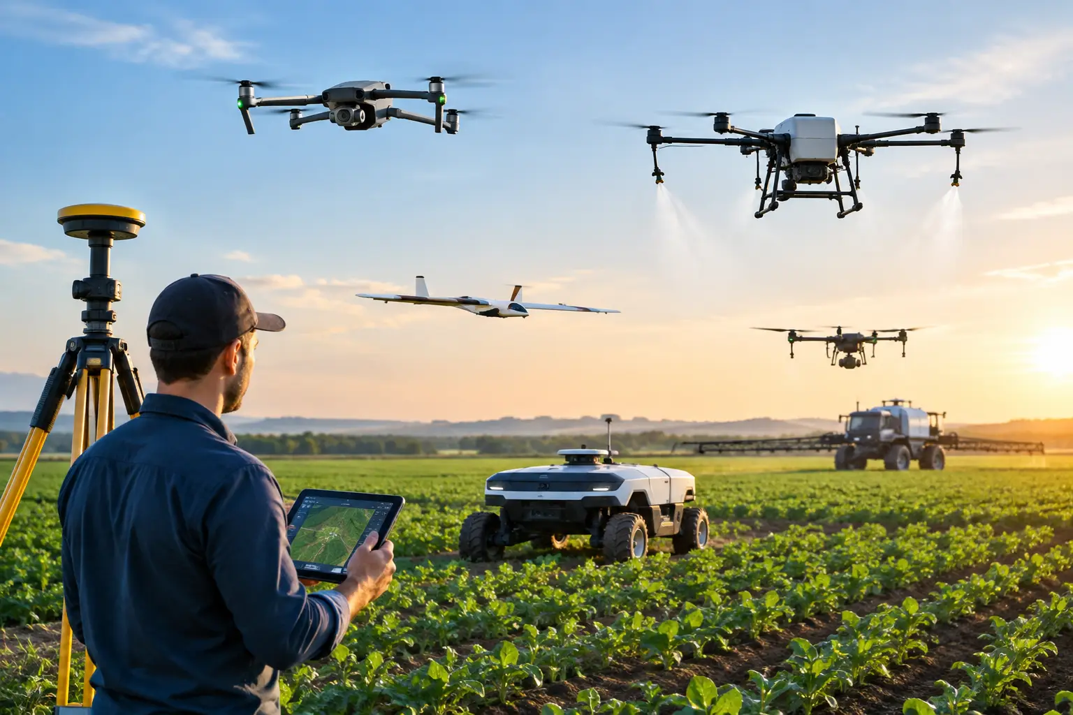 El futuro de la agricultura robotizada en campo