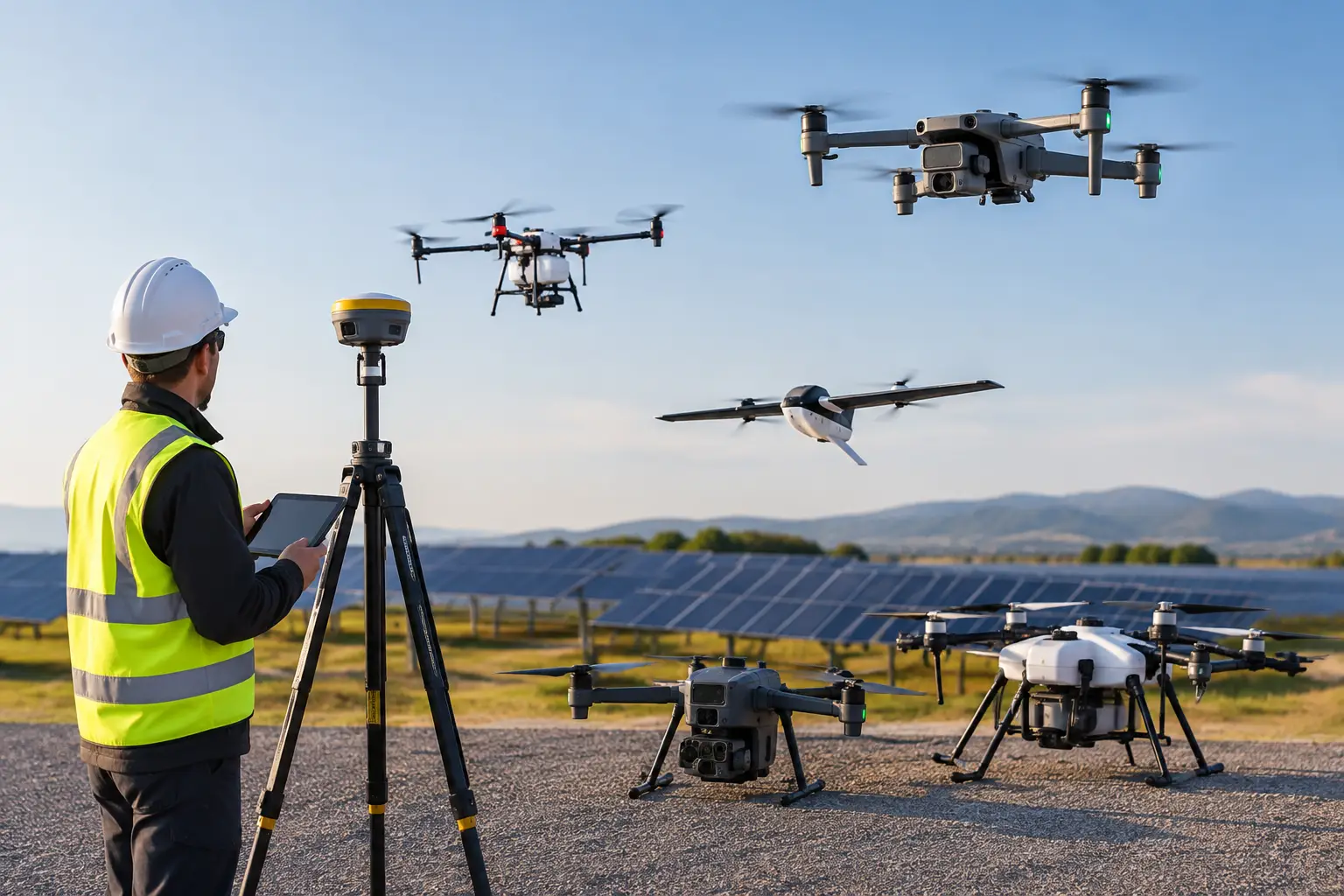 Caso de inventario de activos con drones RTK