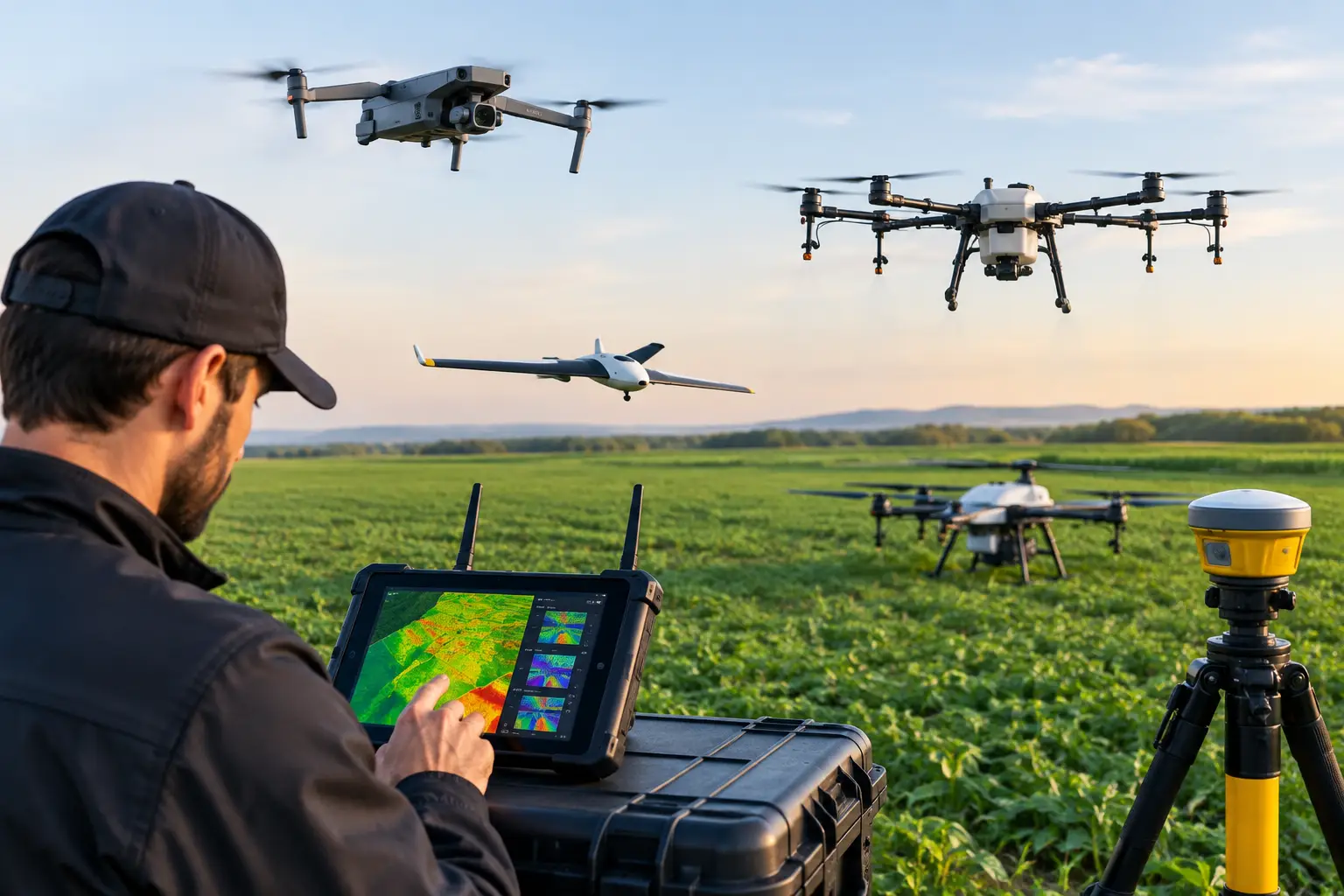 Cómo validar sensores multiespectrales agrícolas