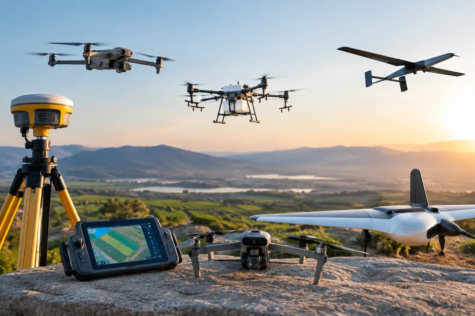 CORS versus base para topografía de precisión